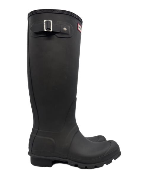 HUNTER（ハンター）HUNTER (ハンター) レインブーツ ブラック サイズ:EU37の古着・服飾アイテム