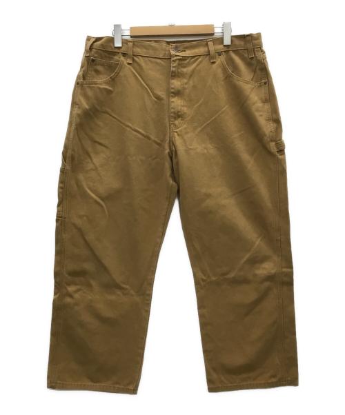 Dickies（ディッキーズ）Dickies (ディッキーズ) ダックペインターパンツ ブラウン サイズ:38の古着・服飾アイテム