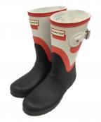 HUNTERハンター）の古着「レインブーツ」｜ホワイト×ブラック