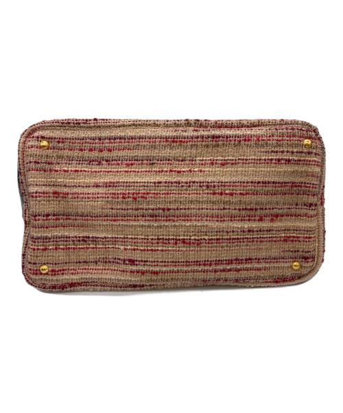 PRADA（プラダ）PRADA (プラダ) 2WAYトートバッグ ベージュの古着・服飾アイテム