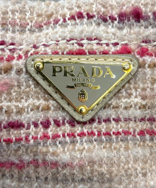 PRADA（プラダ）PRADA (プラダ) 2WAYトートバッグ ベージュの古着・服飾アイテム