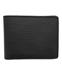 LOUIS VUITTON（ルイ ヴィトン）の古着「ポルトフォイユ ミュルティプル」｜ブラック