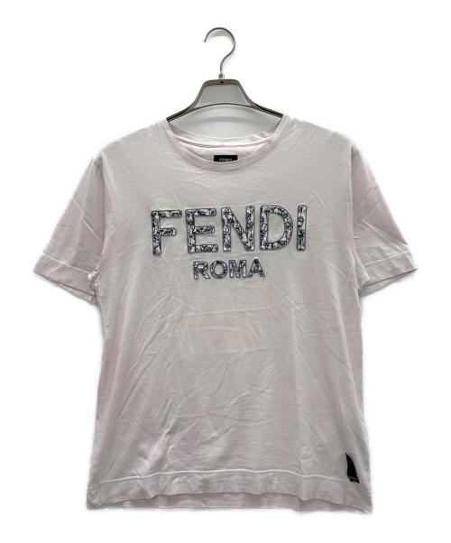FENDI（フェンディ）FENDI (フェンディ) Tシャツ ピンク サイズ:XSの古着・服飾アイテム