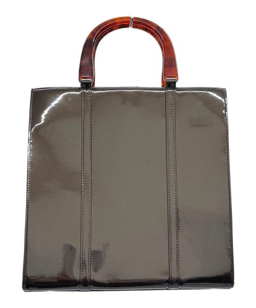 WAKO（ワコー）WAKO (ワコー) ハンドバッグ ブラウンの古着・服飾アイテム