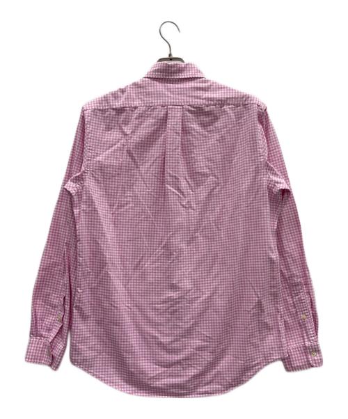 POLO RALPH LAUREN（ポロ・ラルフローレン）POLO RALPH LAUREN (ポロ・ラルフローレン) ギンガムチェックシャツ ピンク×ホワイト サイズ:Mの古着・服飾アイテム