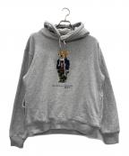 POLO RALPH LAURENポロ・ラルフローレン）の古着「裏起毛パーカー」｜グレー