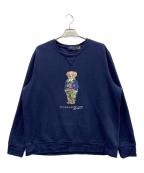 POLO RALPH LAURENポロ・ラルフローレン）の古着「裏起毛スウェット」｜ネイビー