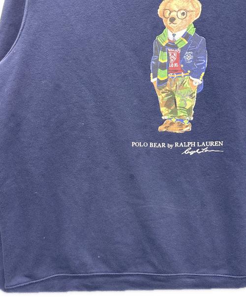 POLO RALPH LAUREN（ポロ・ラルフローレン）POLO RALPH LAUREN (ポロ・ラルフローレン) 裏起毛スウェット ネイビー サイズ:XLの古着・服飾アイテム