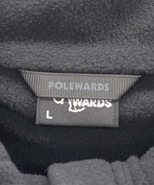 POLEWARDS（ポールワーズ）POLEWARDS (ポールワーズ) デュラフェイス ストレッチ フィーディー ブラック サイズ:Lの古着・服飾アイテム