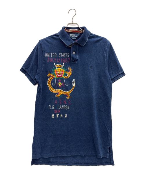 POLO RALPH LAUREN（ポロ・ラルフローレン）POLO RALPH LAUREN (ポロ・ラルフローレン) ポロシャツ ネイビー サイズ:XLの古着・服飾アイテム