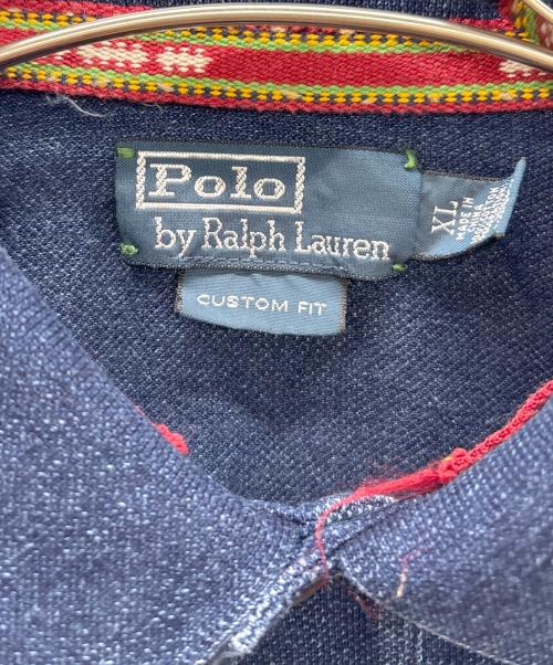 POLO RALPH LAUREN（ポロ・ラルフローレン）POLO RALPH LAUREN (ポロ・ラルフローレン) ポロシャツ ネイビー サイズ:XLの古着・服飾アイテム