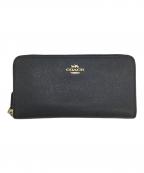 COACHコーチ）の古着「財布」｜ネイビー×ゴールド