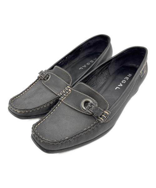 REGAL（リーガル）REGAL (リーガル) ローファー ブラック サイズ:23.5の古着・服飾アイテム