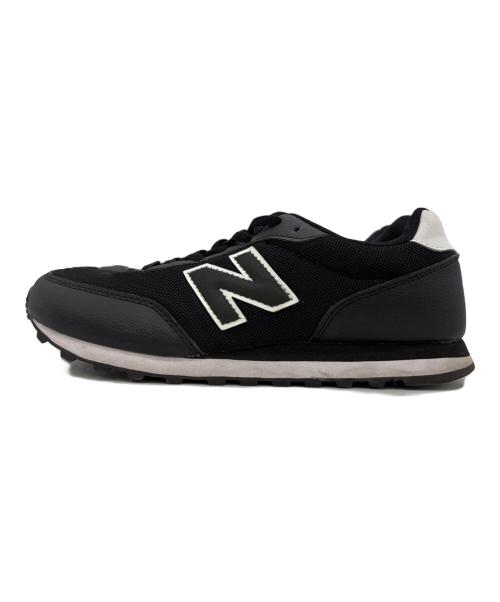 NEW BALANCE（ニューバランス）NEW BALANCE (ニューバランス) GW050LA ブラック×ホワイト サイズ:23.5の古着・服飾アイテム