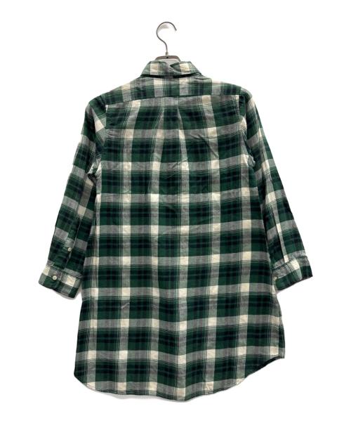 RALPH LAUREN（ラルフローレン）RALPH LAUREN (ラルフローレン) シャツワンピース グリーン サイズ:XLの古着・服飾アイテム