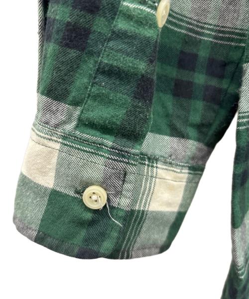 RALPH LAUREN（ラルフローレン）RALPH LAUREN (ラルフローレン) シャツワンピース グリーン サイズ:XLの古着・服飾アイテム