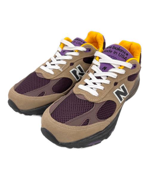 NEW BALANCE（ニューバランス）NEW BALANCE (ニューバランス) U993MU ブラウン×パープル サイズ:27の古着・服飾アイテム