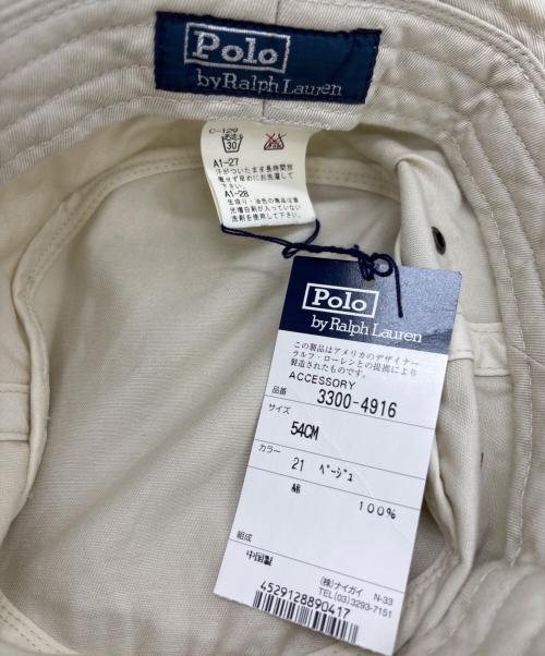 POLO RALPH LAUREN（ポロ・ラルフローレン）POLO RALPH LAUREN (ポロ・ラルフローレン) バケットハット 未使用品の古着・服飾アイテム