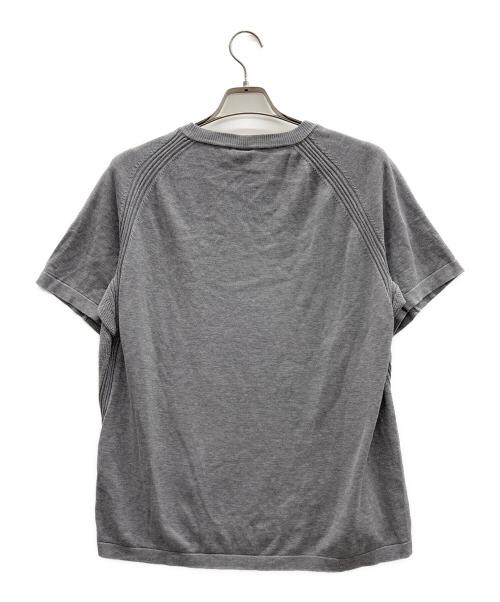NIKE（ナイキ）NIKE (ナイキ) サマーニットTシャツ グレー サイズ:Lの古着・服飾アイテム
