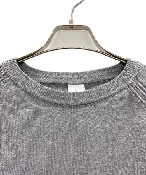 NIKE（ナイキ）NIKE (ナイキ) サマーニットTシャツ グレー サイズ:Lの古着・服飾アイテム