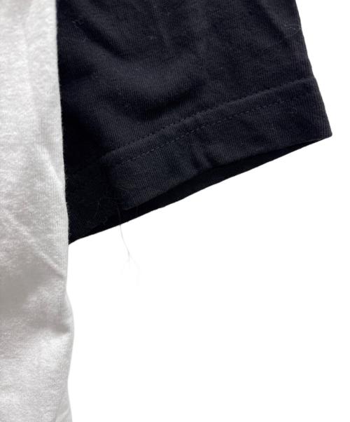 STANLEY DESANTIS（スタンリーデサンティス）STANLEY DESANTIS (スタンリーデサンティス) Tシャツ ホワイト×ブラック サイズ:Lの古着・服飾アイテム