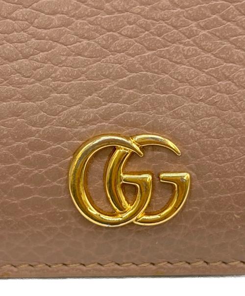 GUCCI（グッチ）GUCCI (グッチ) 2つ折り財布 ベージュの古着・服飾アイテム