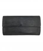 LOUIS VUITTONルイ ヴィトン）の古着「長財布」｜ブラック