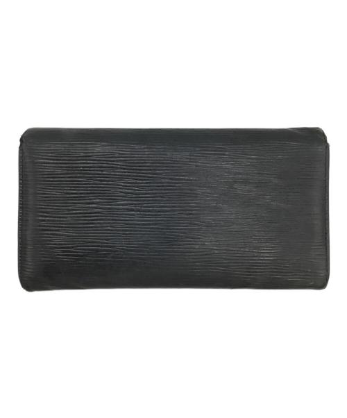 LOUIS VUITTON（ルイ ヴィトン）LOUIS VUITTON (ルイ ヴィトン) 長財布 ブラックの古着・服飾アイテム