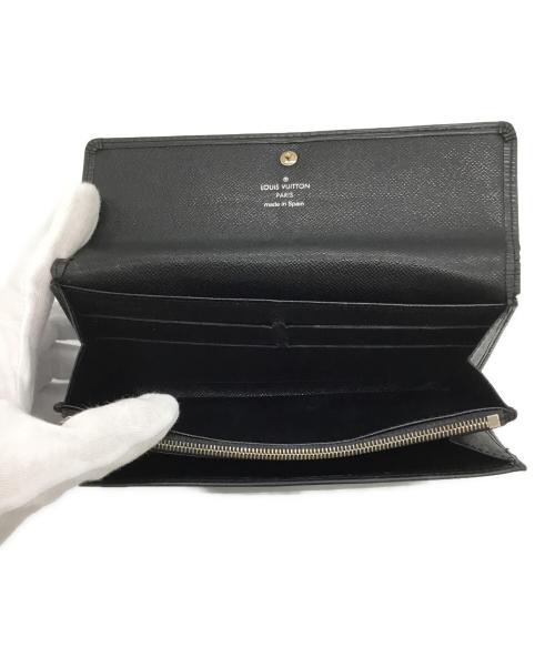 LOUIS VUITTON（ルイ ヴィトン）LOUIS VUITTON (ルイ ヴィトン) 長財布 ブラックの古着・服飾アイテム