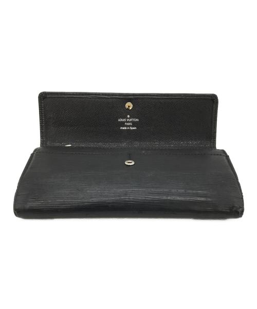 LOUIS VUITTON（ルイ ヴィトン）LOUIS VUITTON (ルイ ヴィトン) 長財布 ブラックの古着・服飾アイテム