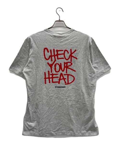 Champion（チャンピオン）Champion (チャンピオン) beastie boys (ビースティ・ボーイズ) プリントTシャツ グレー サイズ:XL 未使用品の古着・服飾アイテム