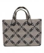 MICHAEL KORSマイケル・コース）の古着「スモール イースト ウエスト メッセンジャー バッグ」｜ナチュラル×ブラック