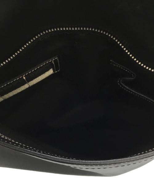 COACH（コーチ）COACH (コーチ) レザーショルダーバッグ ブラックの古着・服飾アイテム