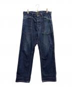 COOTIEクーティー）の古着「ベイカーパンツ」｜ブルー