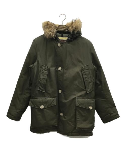 WOOLRICH（ウールリッチ）WOOLRICH (ウールリッチ) ダウンジャケット オリーブ サイズ:Mの古着・服飾アイテム