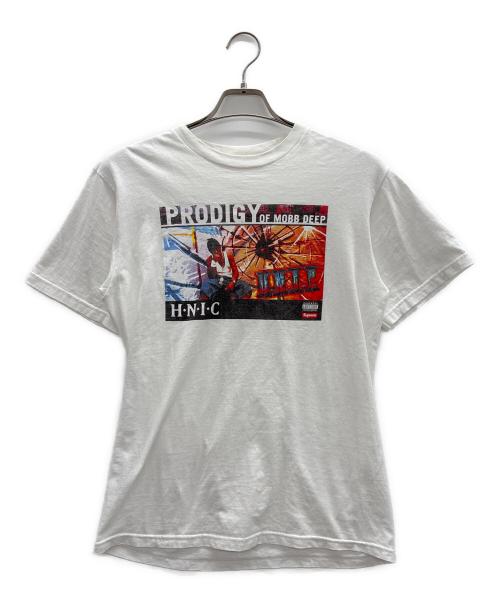 SUPREME（シュプリーム）SUPREME (シュプリーム) プリントTシャツ ホワイト×レッド サイズ:Sの古着・服飾アイテム