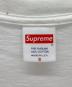SUPREME (シュプリーム) プリントTシャツ ホワイト×レッド サイズ:S：5000円