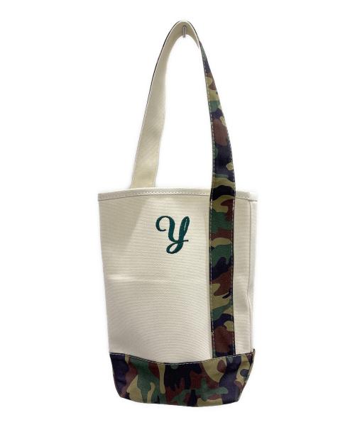L.L.Bean（エルエルビーン）L.L.Bean (エルエルビーン) トートバッグ アイボリー×カーキの古着・服飾アイテム
