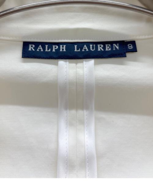 POLO RALPH LAUREN（ポロ・ラルフローレン）POLO RALPH LAUREN (ポロ・ラルフローレン) テーラードジャケット ホワイト サイズ:9号の古着・服飾アイテム