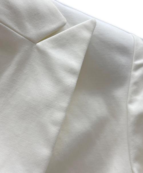 POLO RALPH LAUREN（ポロ・ラルフローレン）POLO RALPH LAUREN (ポロ・ラルフローレン) テーラードジャケット ホワイト サイズ:9号の古着・服飾アイテム