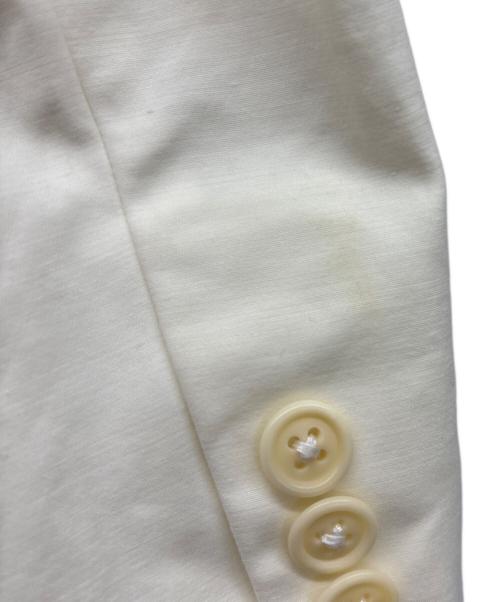 POLO RALPH LAUREN（ポロ・ラルフローレン）POLO RALPH LAUREN (ポロ・ラルフローレン) テーラードジャケット ホワイト サイズ:9号の古着・服飾アイテム