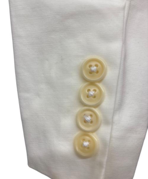 POLO RALPH LAUREN（ポロ・ラルフローレン）POLO RALPH LAUREN (ポロ・ラルフローレン) テーラードジャケット ホワイト サイズ:9号の古着・服飾アイテム