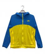 THE NORTH FACEザ ノース フェイス）の古着「スワローテイルフーディ」｜イエロー×ブルー