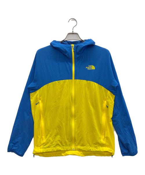 THE NORTH FACE（ザ ノース フェイス）THE NORTH FACE (ザ ノース フェイス) スワローテイルフーディ イエロー×ブルー サイズ:Lの古着・服飾アイテム