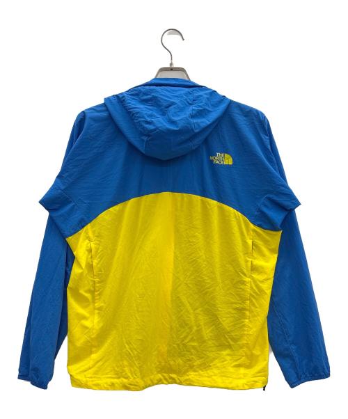 THE NORTH FACE（ザ ノース フェイス）THE NORTH FACE (ザ ノース フェイス) スワローテイルフーディ イエロー×ブルー サイズ:Lの古着・服飾アイテム