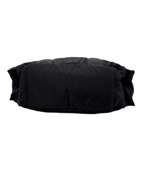 PORTER（ポーター）PORTER (ポーター) ボストンバッグ ブラック×オレンジの古着・服飾アイテム