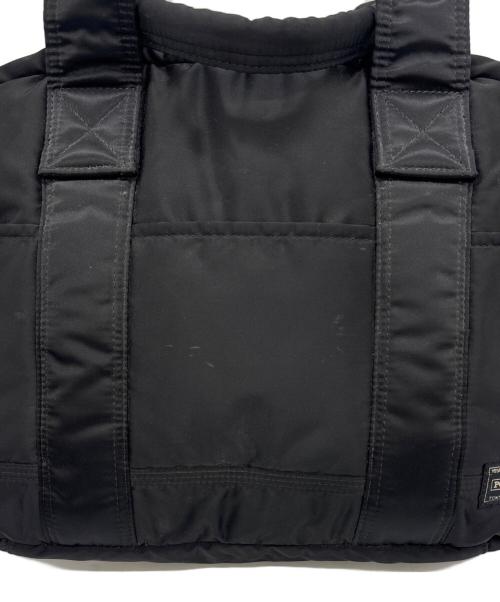 PORTER（ポーター）PORTER (ポーター) ボストンバッグ ブラック×オレンジの古着・服飾アイテム