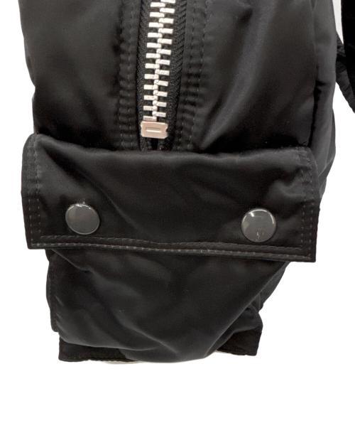 PORTER（ポーター）PORTER (ポーター) ボストンバッグ ブラック×オレンジの古着・服飾アイテム