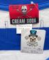CREAM SODA (クリームソーダ) Tシャツ ブルー×ホワイト サイズ:M 未使用品：4000円