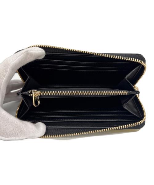 CREAM SODA（クリームソーダ）CREAM SODA (クリームソーダ) ラウンドファスナー財布 イエロー×ブラックの古着・服飾アイテム